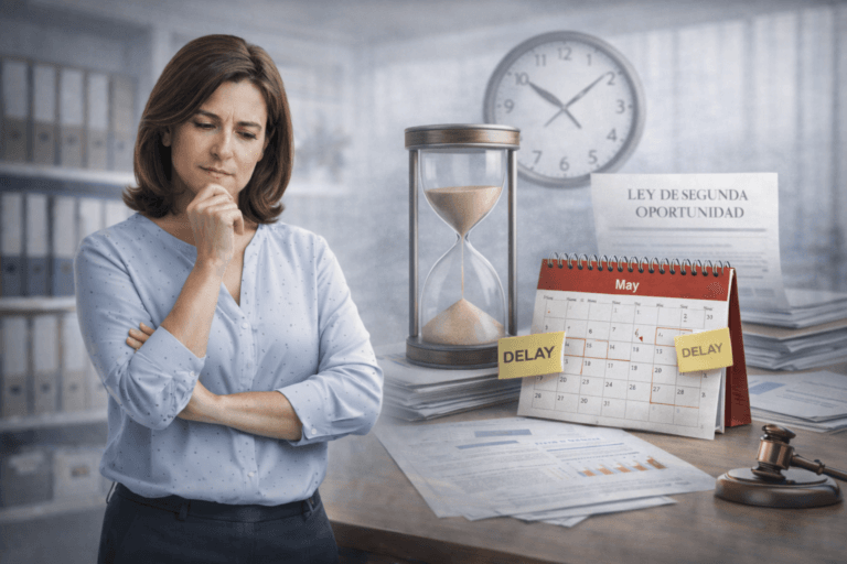 Duración de la Ley de Segunda Oportunidad: meses, fases y retrasos habituales