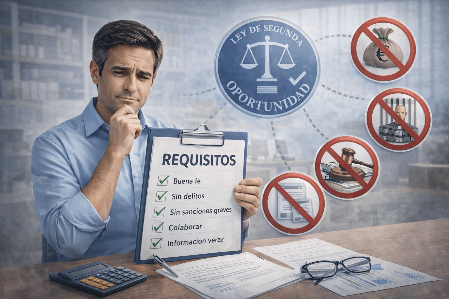 Requisitos Ley segunda oportunidad Abogado Fran Bautista